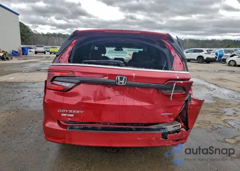 2023 Honda Odyssey Sport-L z USA, uszkodzony, nr VIN 5FNRL6H77PB043958